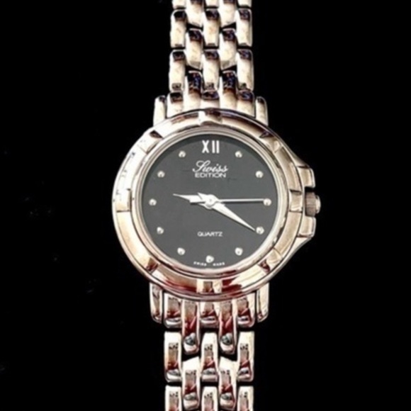 Swiss Edition Accessories - Stainless Steel Swiss Edition Watch!